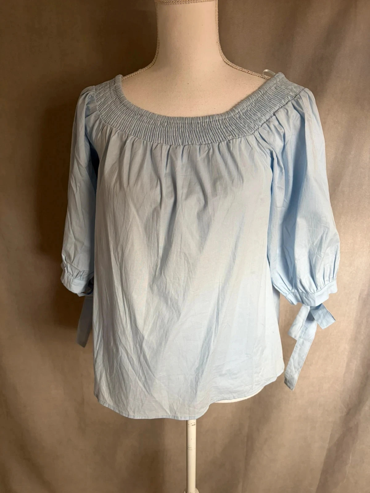 Jolie blouse bleue taille M
